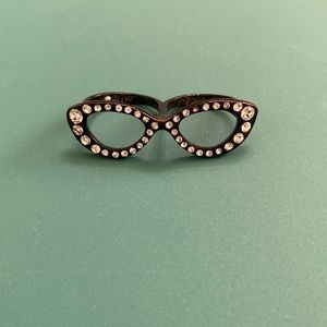 Betsey Johnson Double Ring